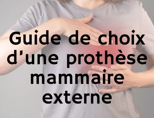 Guide de choix prothèses mammaires externes